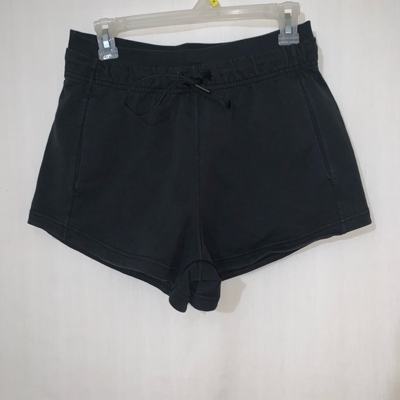 Lululemon Inner Glow Short 3” Terry Athletic Shorts Black Size 6 (Like New) - Picture 4 of 13